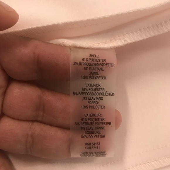 Tommy Hilfiger Sleeveless Sheath Dress Women’s Size 14 Color Peach Front Zip. - Picture 6 of 16